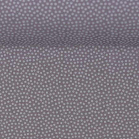 Baumwollstoff - Dotty - grau 285